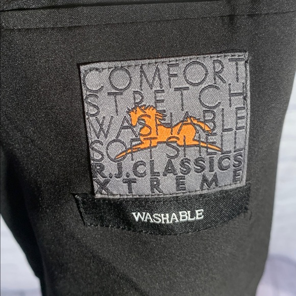 R.J.Classics Extreme Women Washable Equestrian Blazer Black Velvet Collar Sz 10R - Picture 8 of 8